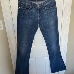 7 for mankind, long bootcut jeans